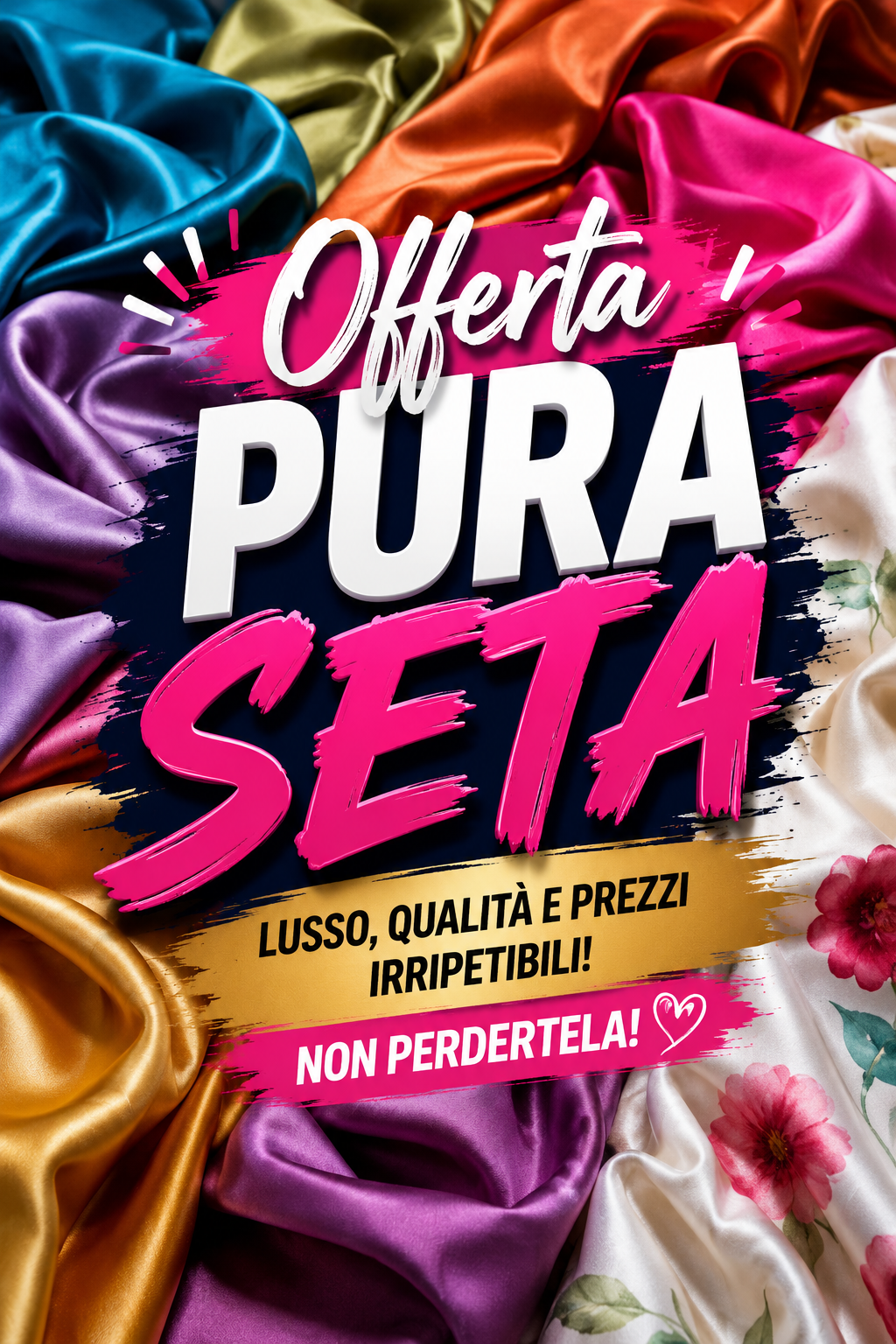 PURA SETA OFFERTISSIMA