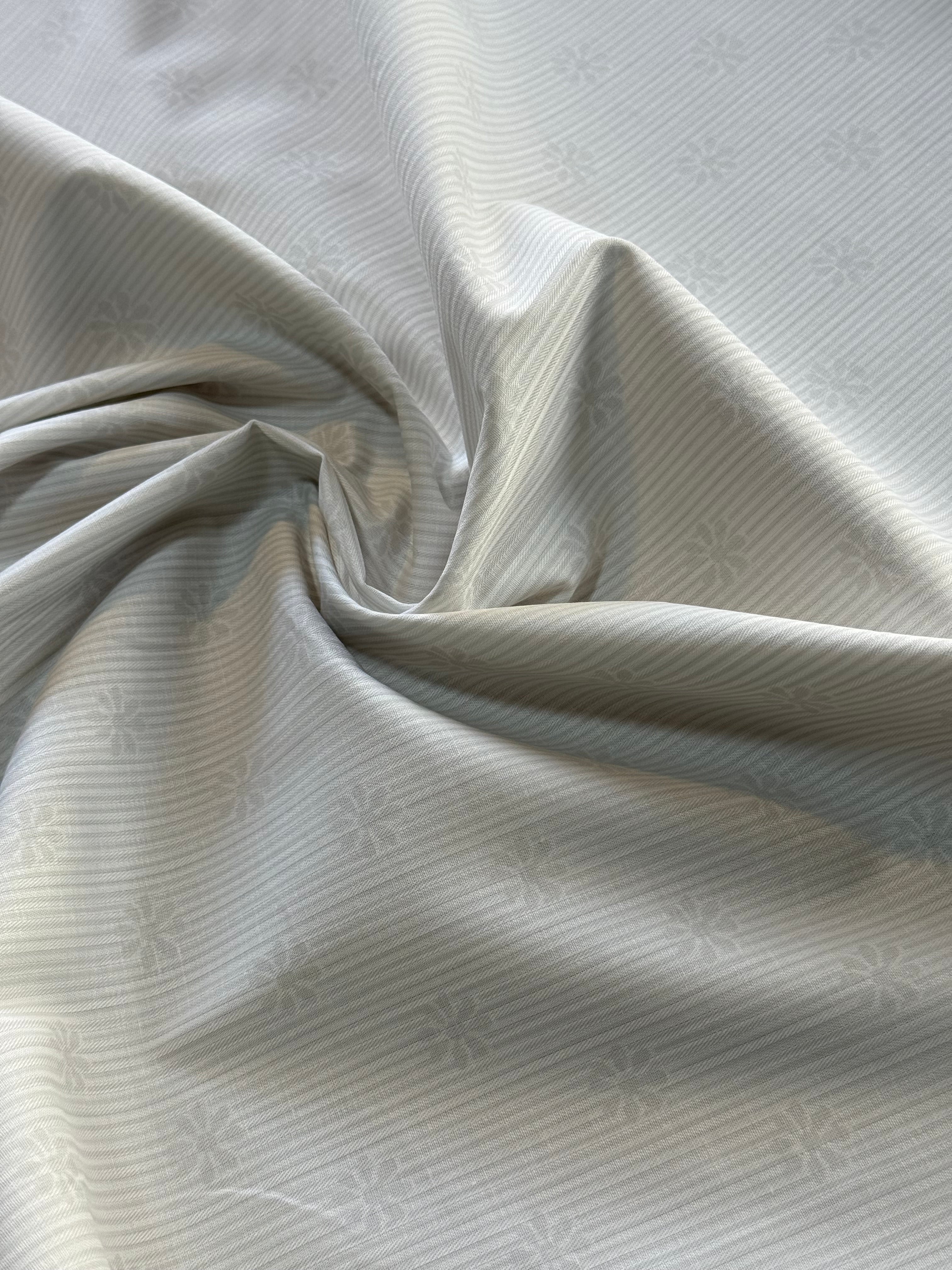 100% COTONE FIORELLINO TONO SU TONO