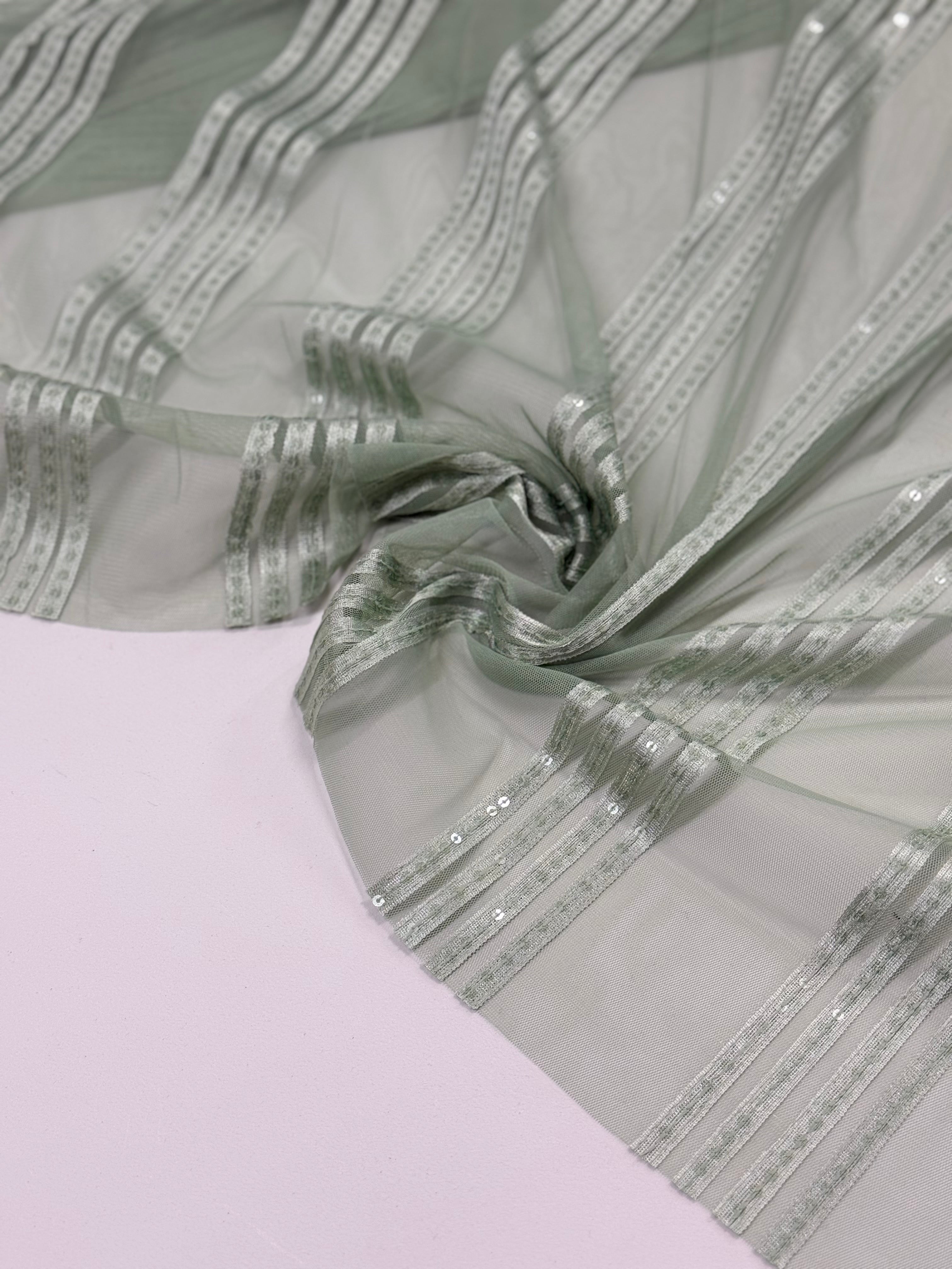 TULLE CON MICRO PAILETTES