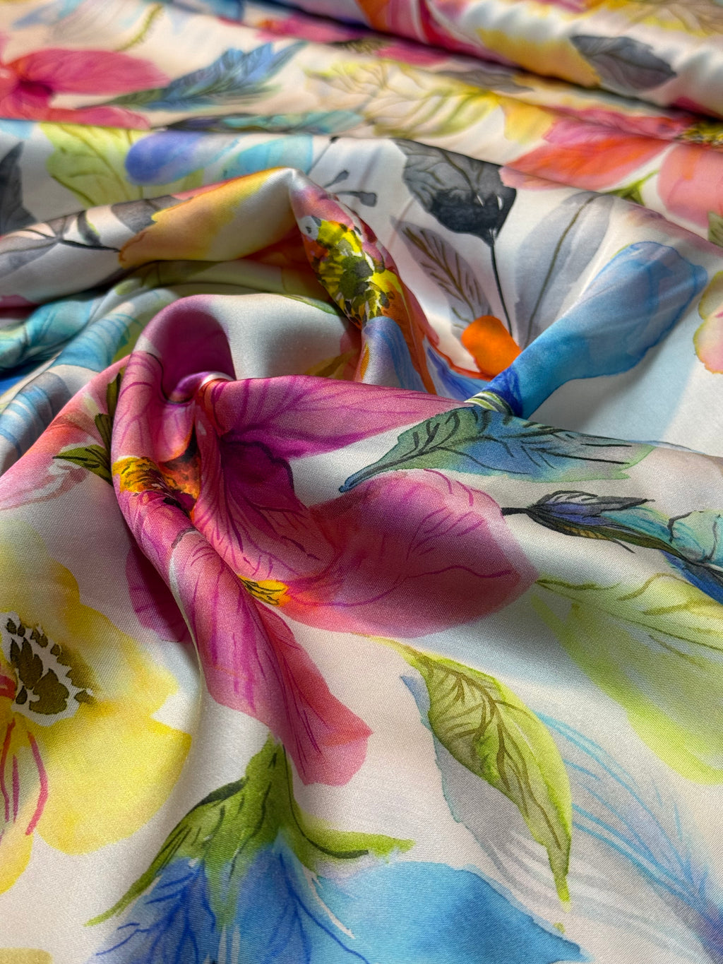 SATIN DI VISCOSA SCAMPOLO 2,50 MT