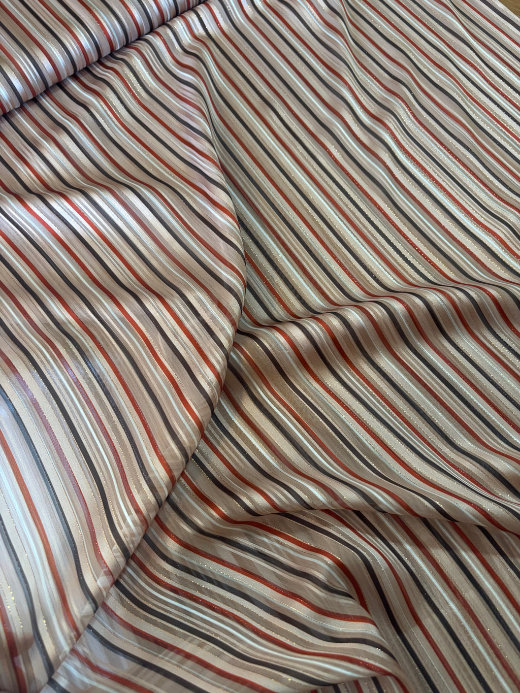 GEORGETTE MIXED SATIN