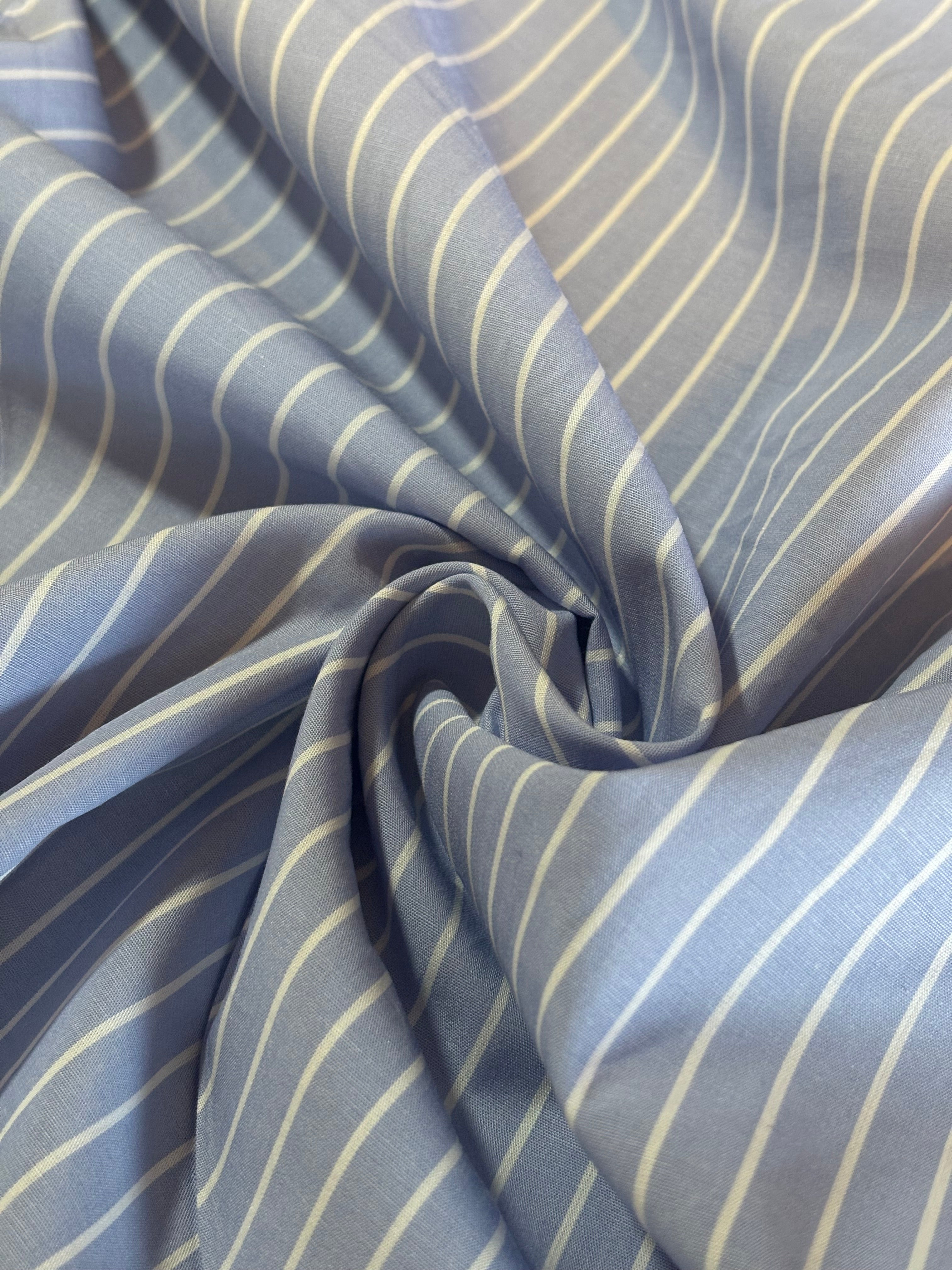 100% COTONE RIGA BIANCA