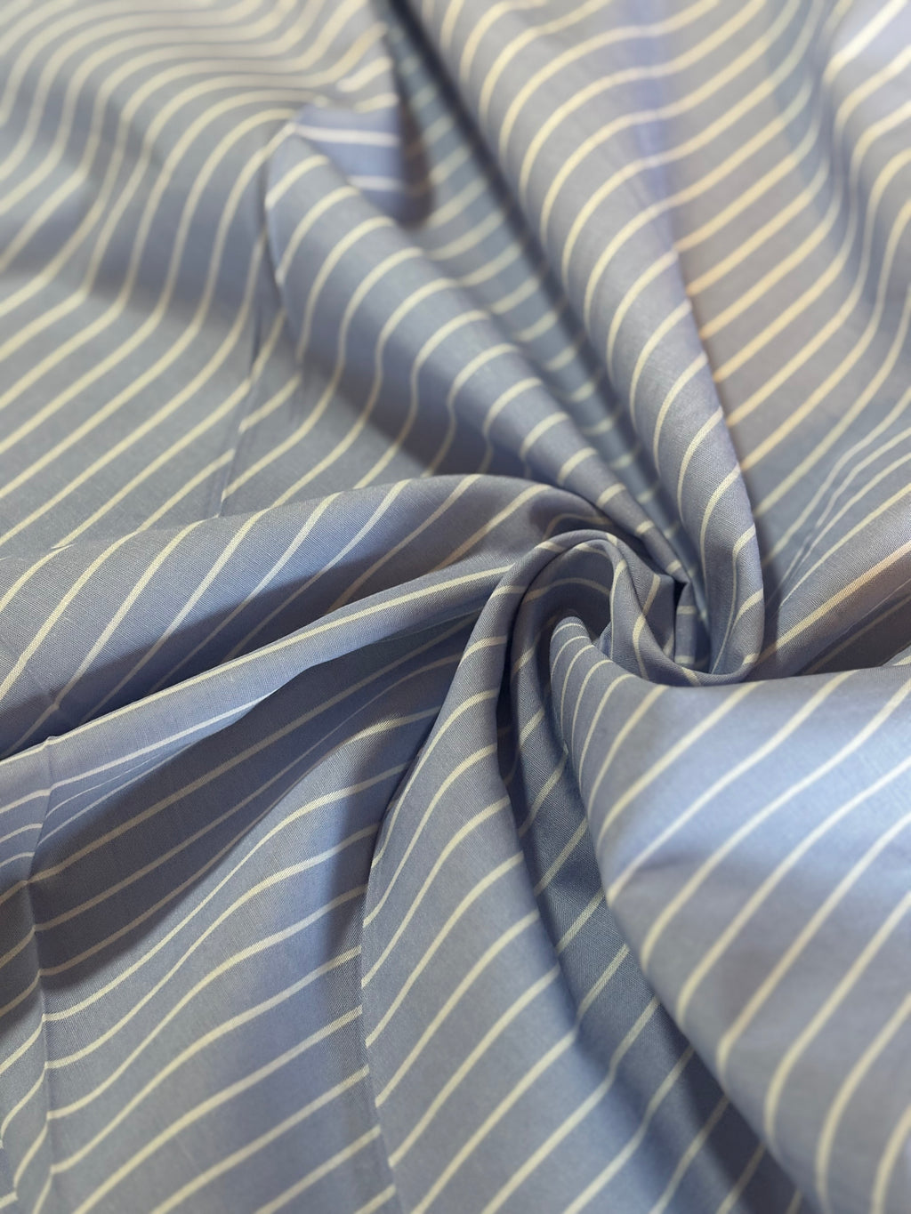 100% COTONE RIGA BIANCA