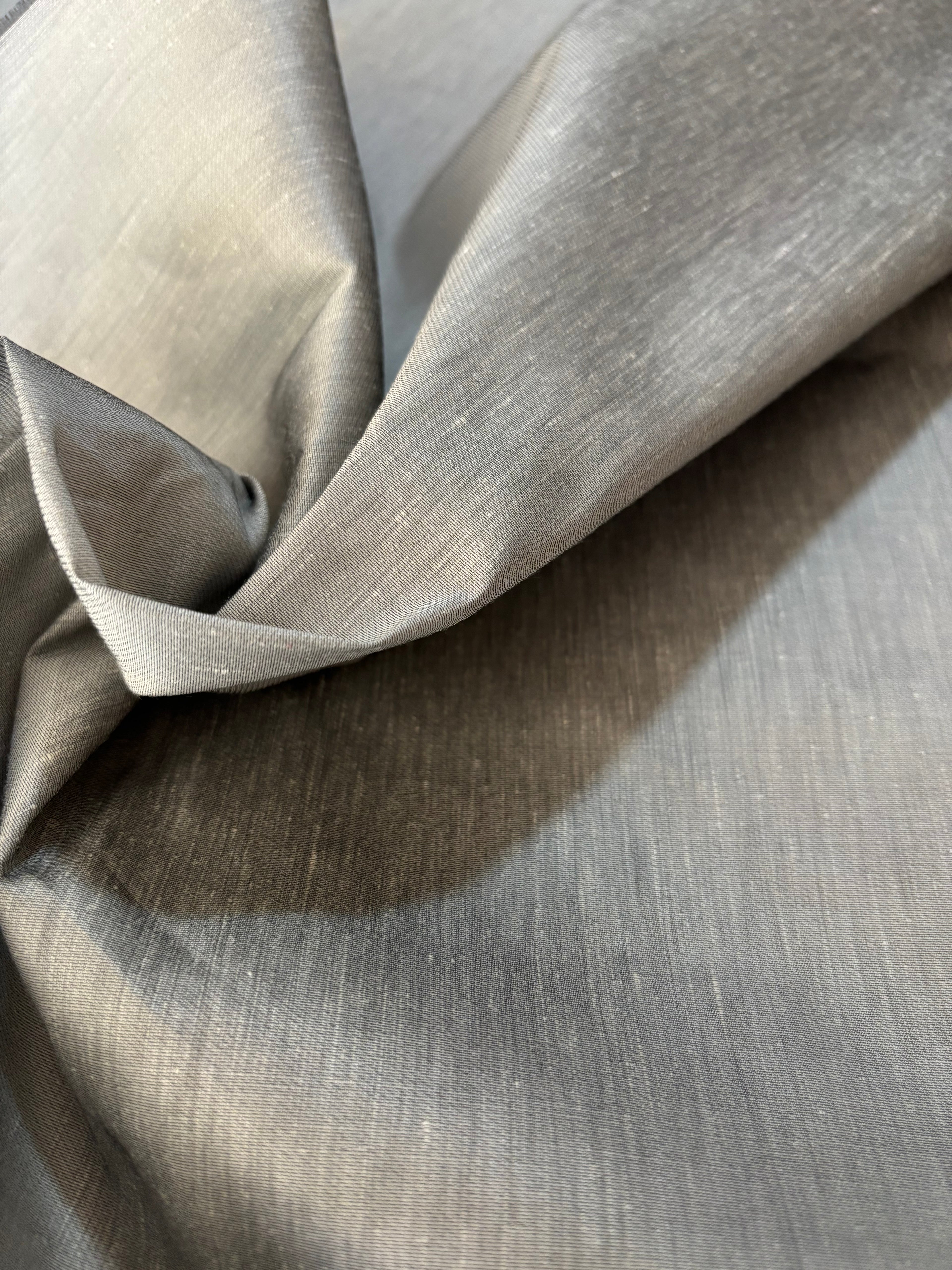 SHANTUNG GRAFFIATO GRIGIO