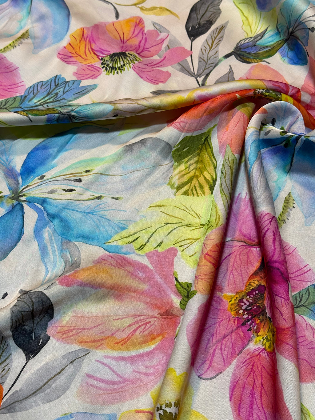 SATIN DI VISCOSA SCAMPOLO 2,50 MT