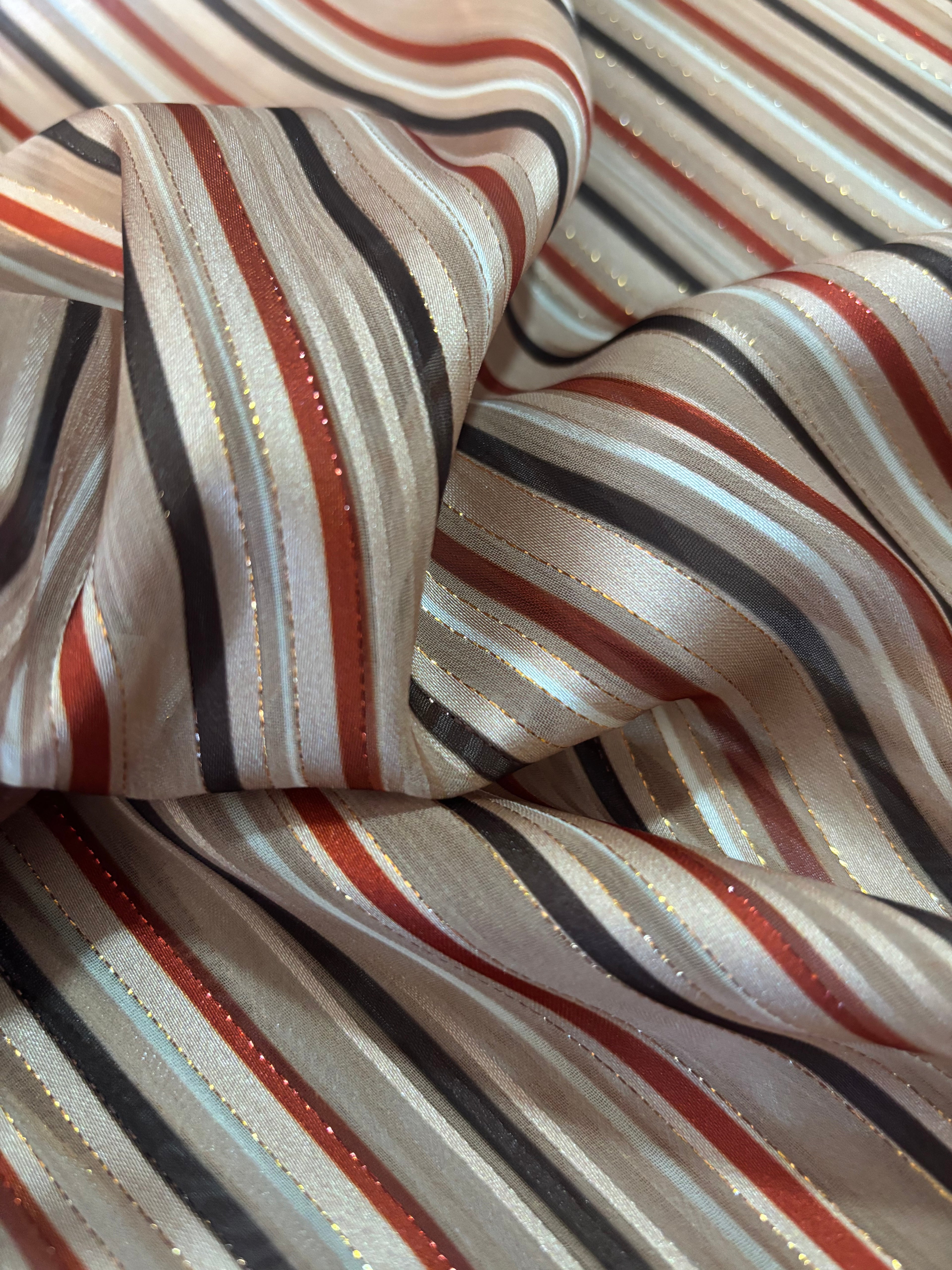 GEORGETTE MIXED SATIN