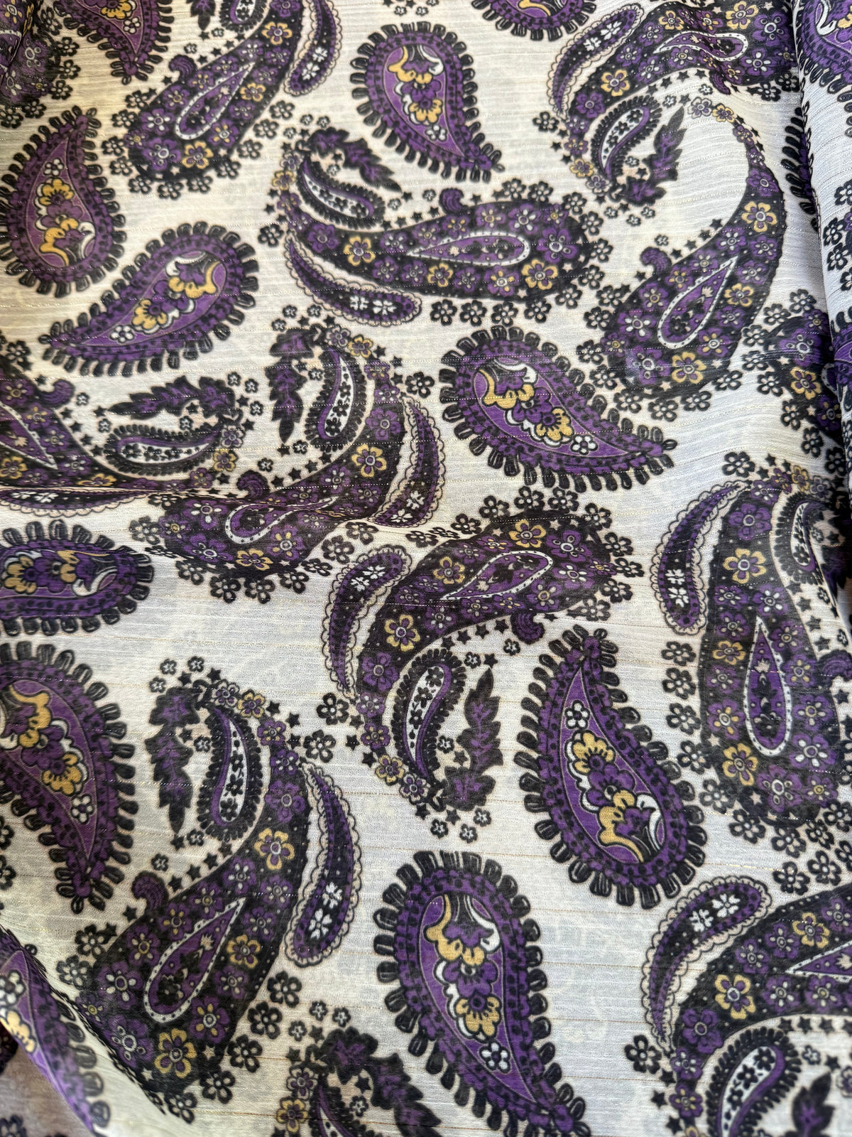 GEORGETTE CON FILO LUREX