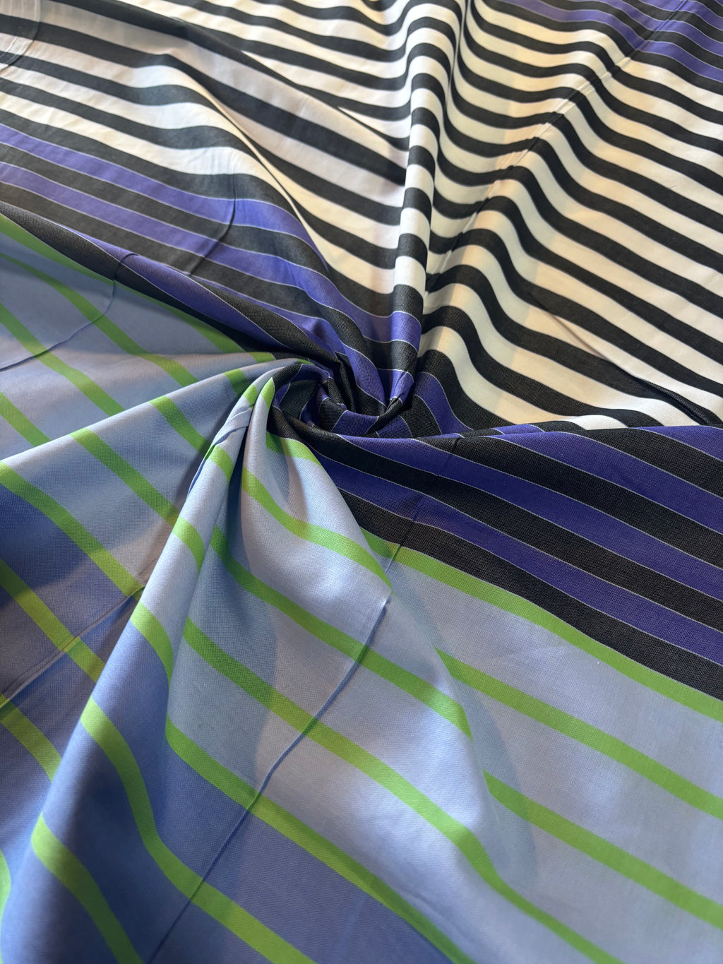 SCAMPOLO 100% COTONE RIGA COLORATA 250x150