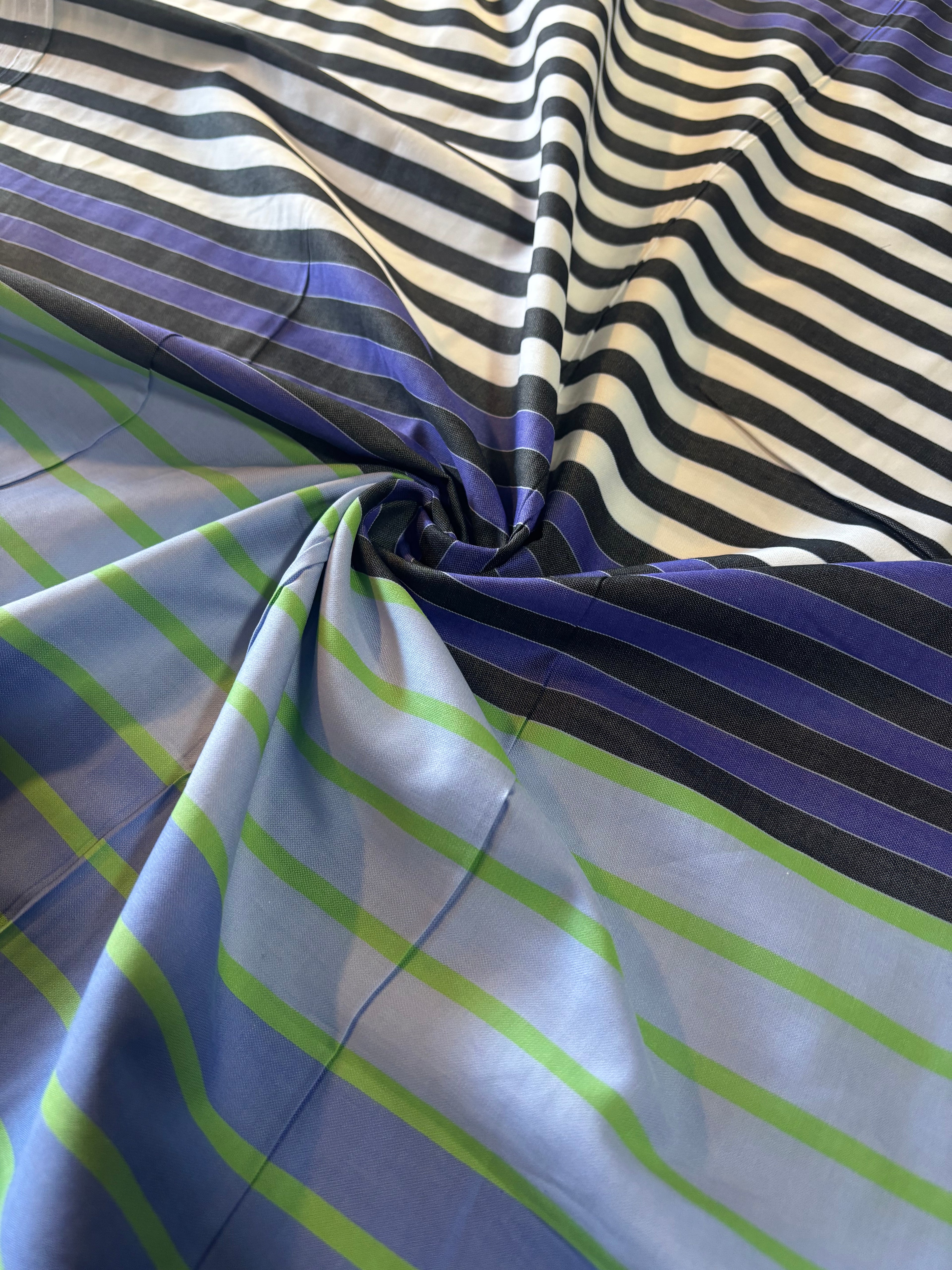 SCAMPOLO 100% COTONE RIGA COLORATA 250x150