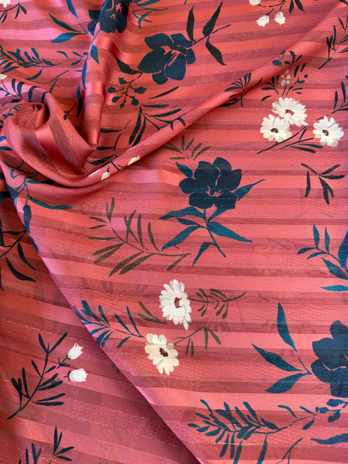 GEORGETTE MIXED SATIN