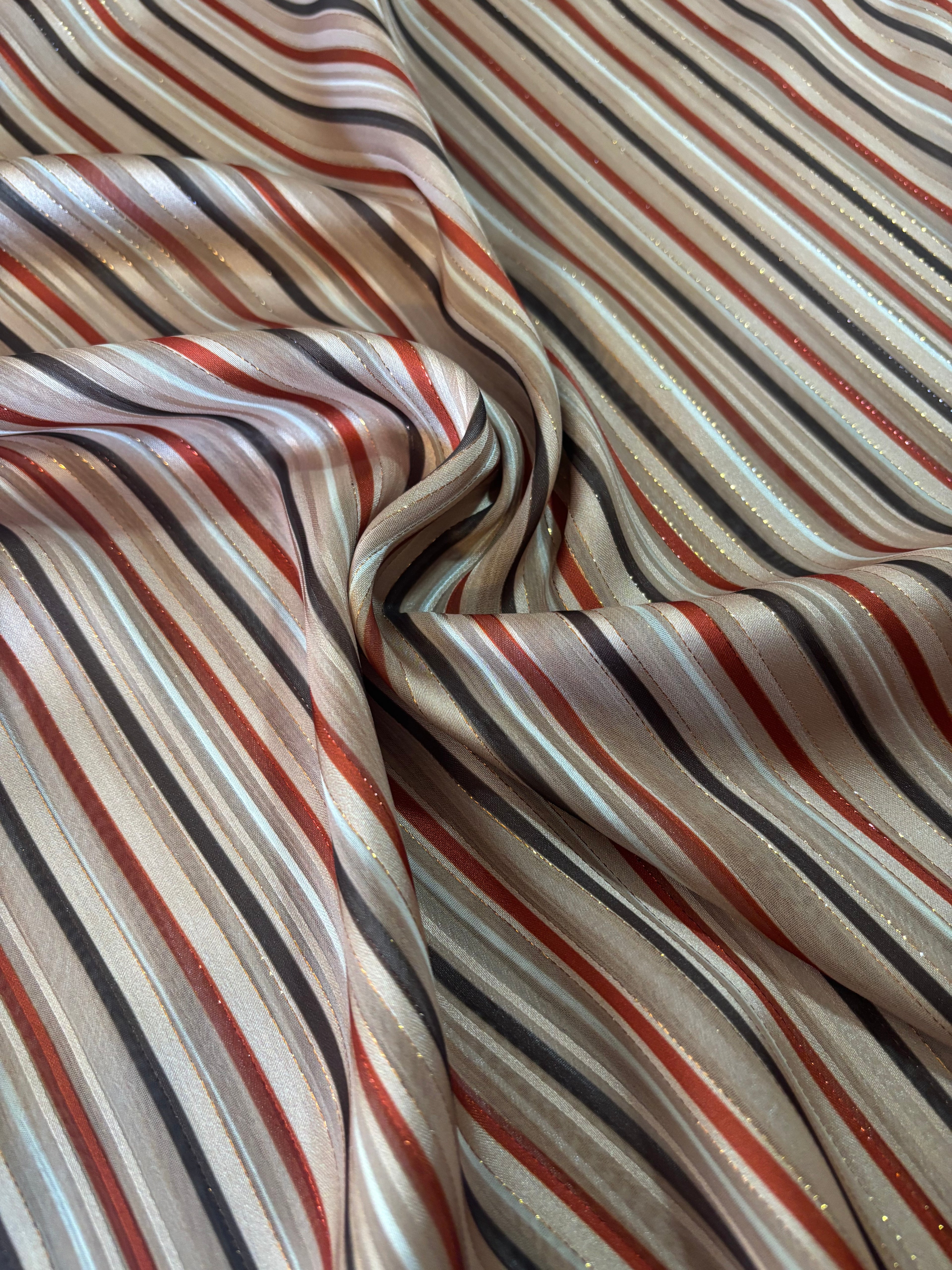 GEORGETTE MIXED SATIN