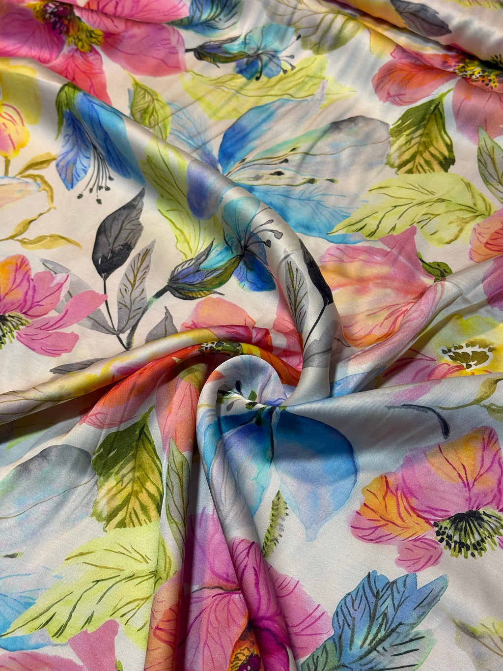 SATIN DI VISCOSA SCAMPOLO 2,50 MT