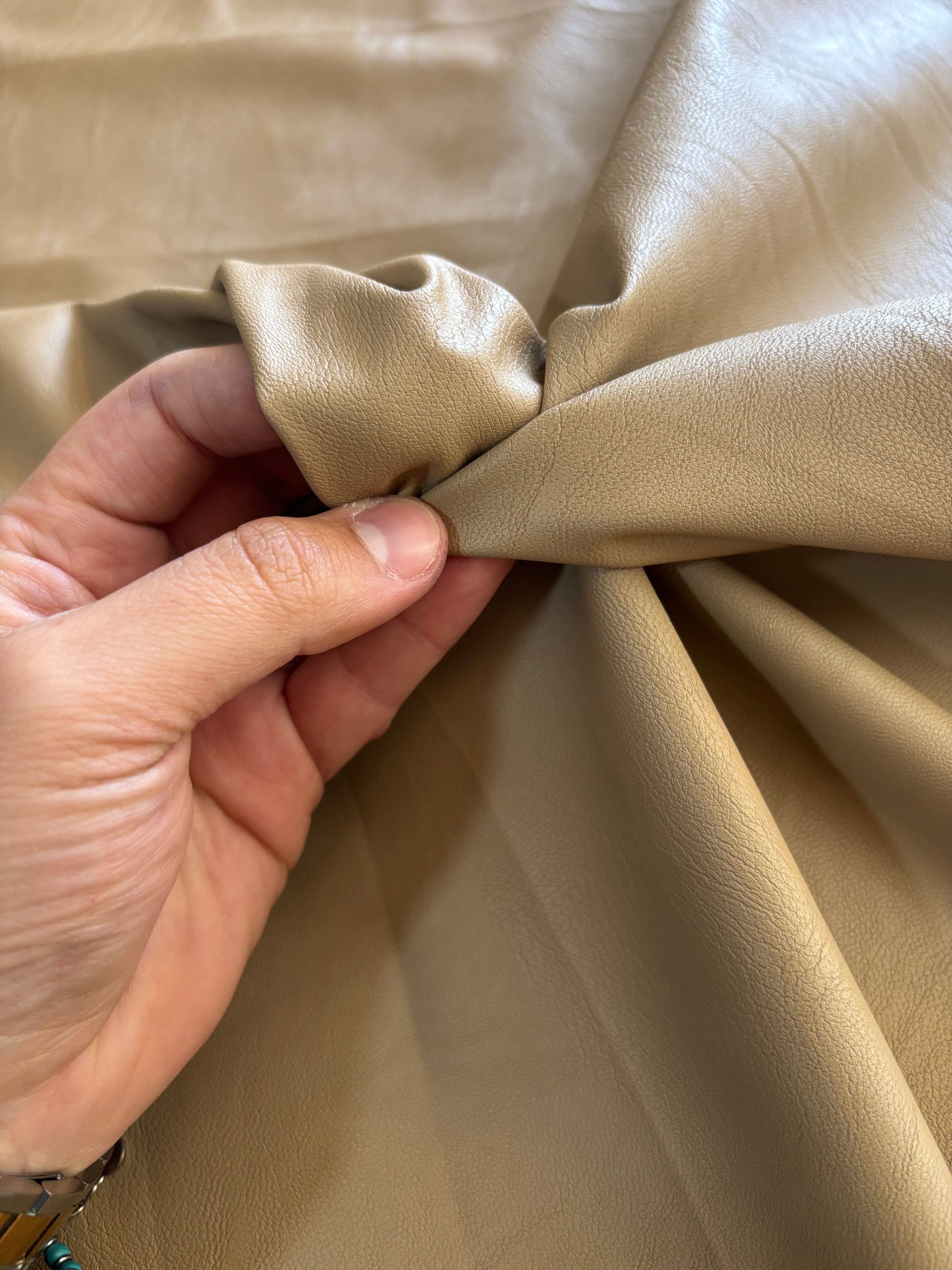 ECOPELLE ABBIGLIAMENTO BEIGE