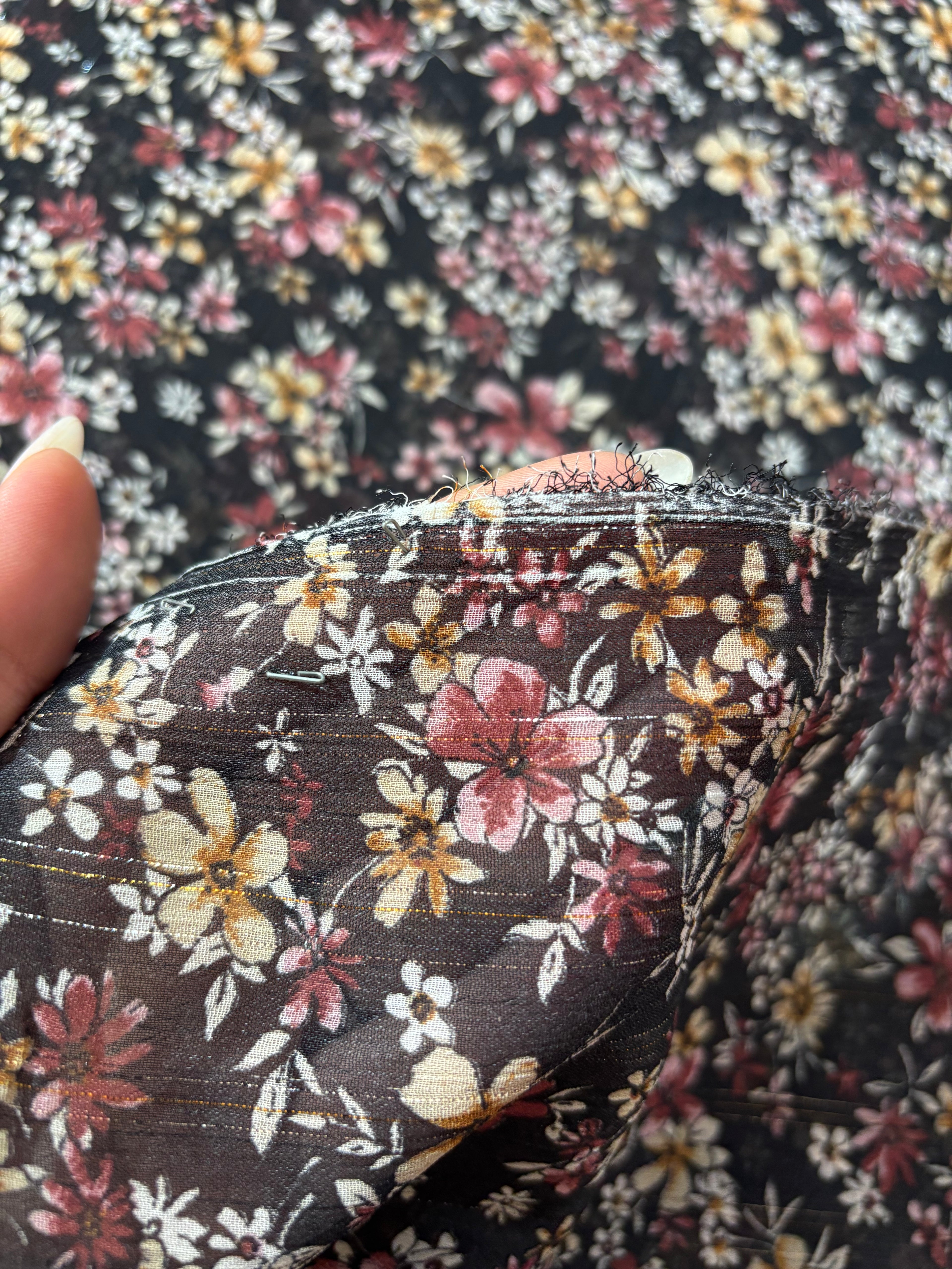 GEORGETTE FILO LUREX