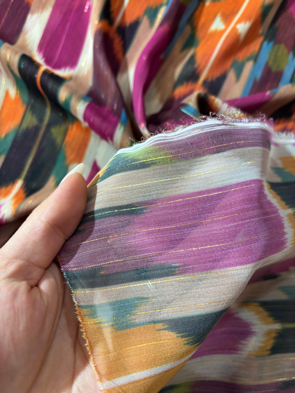 GEORGETTE FILO LUREX