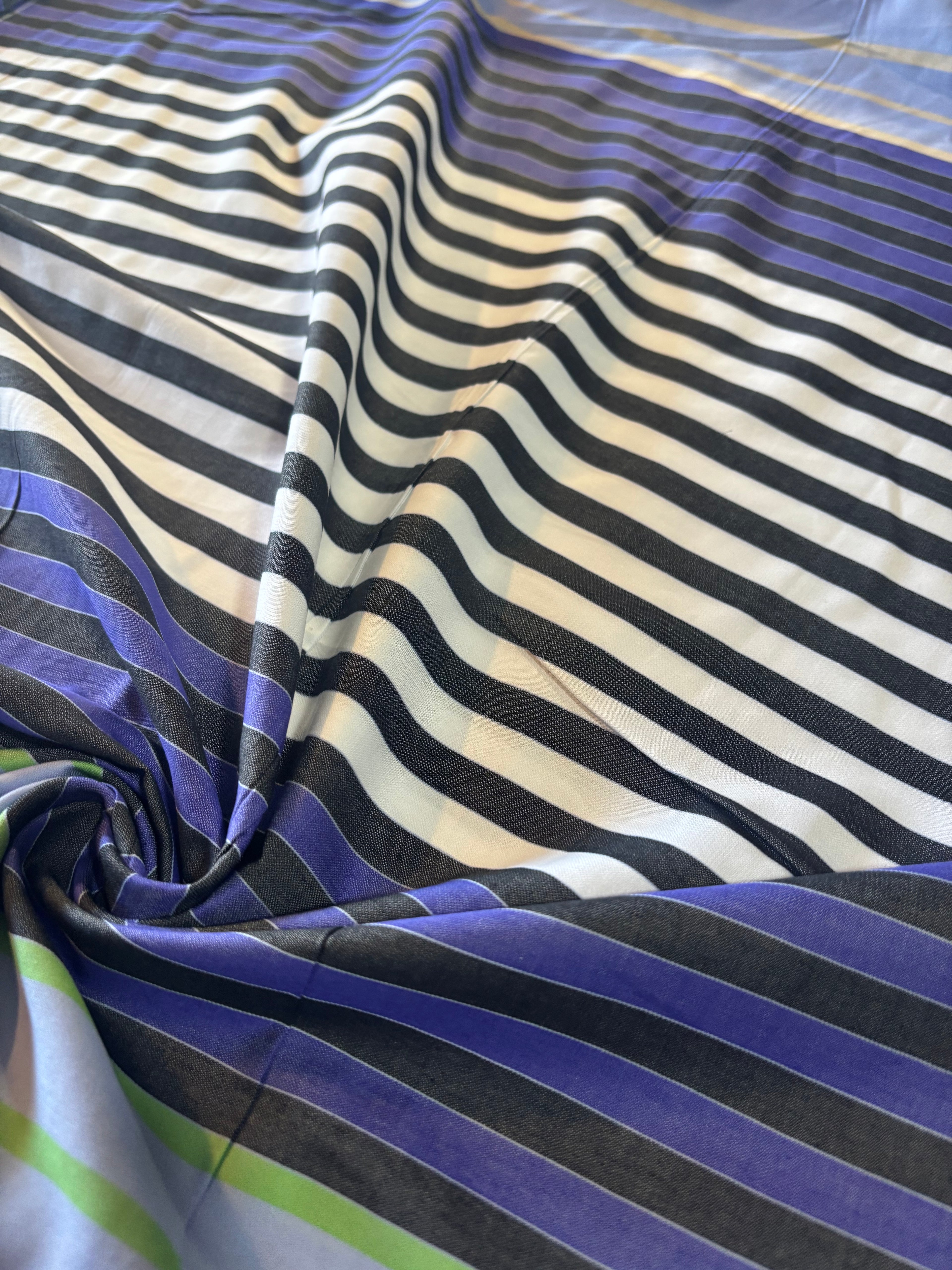 SCAMPOLO 100% COTONE RIGA COLORATA 250x150