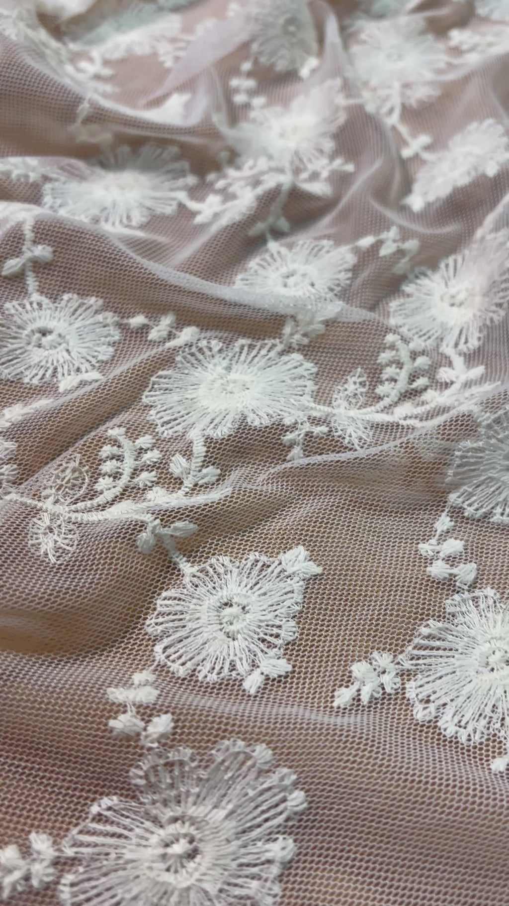 TULLE RICAMATO
